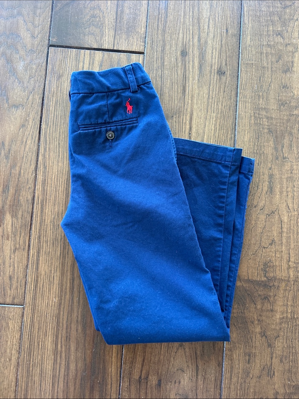 Polo by Ralph Lauren Royal Blue Chino Pants with Red Pony